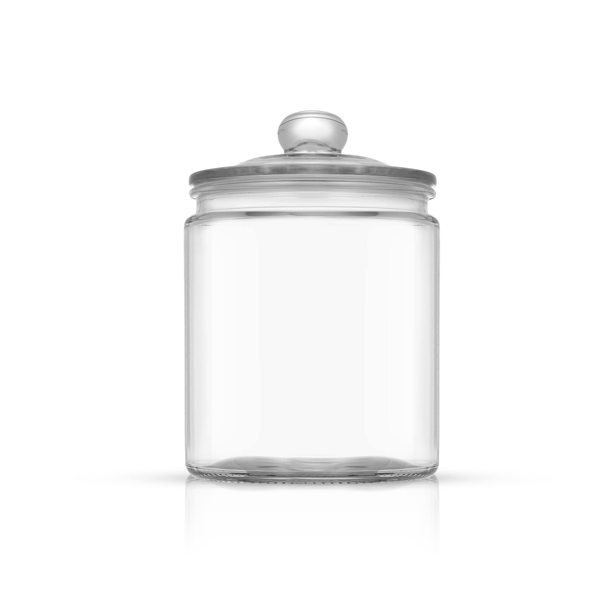 JoyJolt® 67oz. Airtight Glass Cookie Jar Set